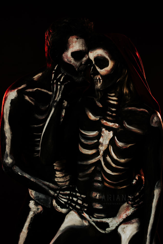 Skelettes amoureux