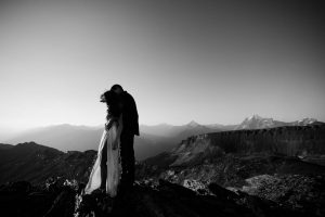 Engagement session in the Rockies